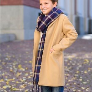 Stylish wool winter coat